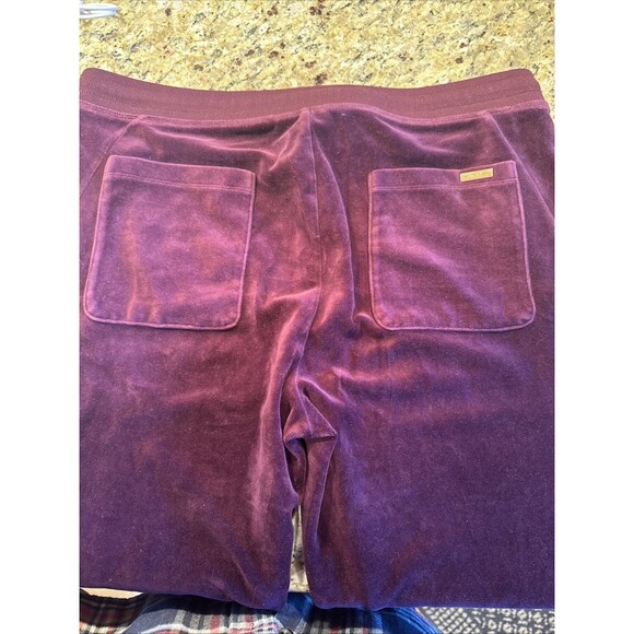 White House Black Market Pants Womens The Jogger Stretch Pockets Burgundy Large - Picture 4 of 8